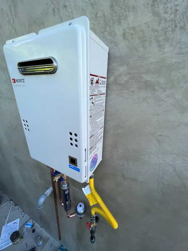 Tankless water heater installation for King City homes
